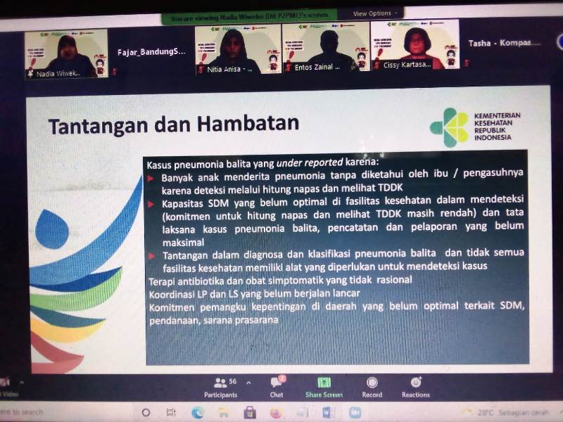 Kampanye STOP PNEUMONIA Cegah Infeksi Pernafasan Akut