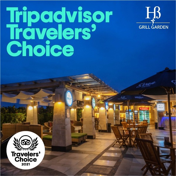 Hurubatu Grill Garden Raih Travelers' Choice Award