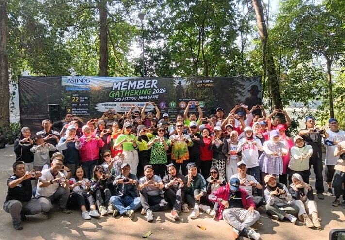 Pererat Silaturahmi, DPD ASTINDO Jawa Barat Gelar Member Gathering 2026 di Tahura Bandung