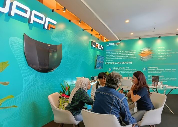 Proteksi Cat Mobil, UPPF Hadirkan Teknologi Self-Healing dan Aliphatic TPU di GIIAS Bandung